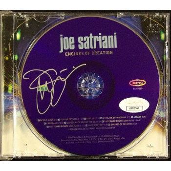 Joe Satriani Signed Engines Of Creation CD JSA Authenticated