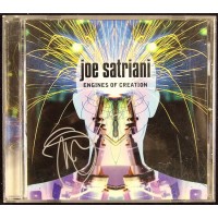 Joe Satriani Signed Engines Of Creation CD Booklet Cover JSA Authenticated