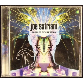 Joe Satriani Signed Engines Of Creation CD Booklet Cover JSA Authenticated