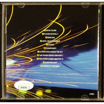 Joe Satriani Signed Engines Of Creation CD Booklet Cover JSA Authenticated