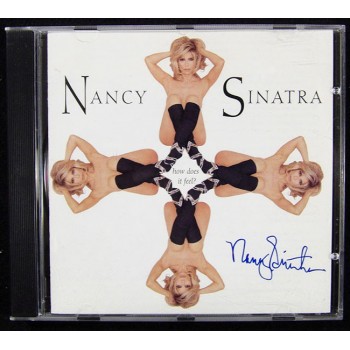 Nancy Sinatra Signed How Does It Feel CD Booklet Cover JSA Authenticated
