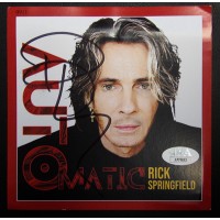 Rick Springfield Signed Automatic CD Insert Card JSA Authenticated