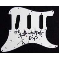 Taboo Black Eyed Peas Signed Electric Guitar Pickguard JSA Authenticated