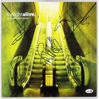 Tonight Alive Band Signed The Other Side LP Album Cover JSA Authenticated
