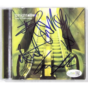 Tonight Alive Band Signed The Other Side CD Booklet Cover JSA Authenticated
