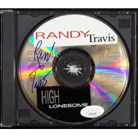 Randy Travis Signed High Lonesome CD JSA Authenticated