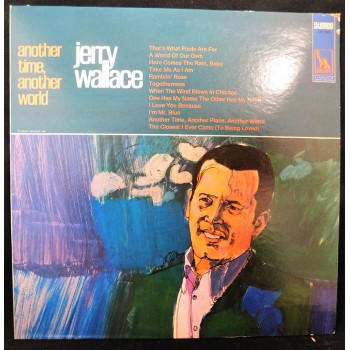Jerry Wallace Another Time, Another World Signed LP Album JSA Authenticated