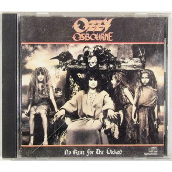Zakk Wylde Signed Ozzy Osbourne No Rest For The Wicked CD JSA Authenticated