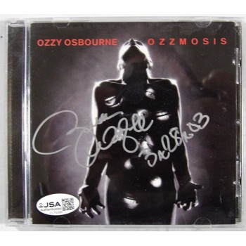 Zakk Wylde Signed Ozzy Osbourne Ozzmosis CD Booklet Cover JSA Authenticated