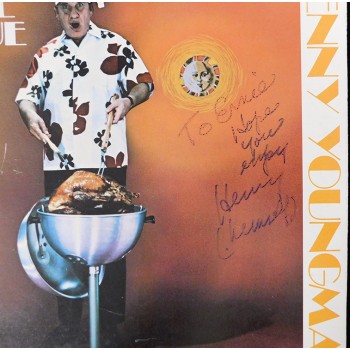 Henny Youngman Signed And A Little Barbecue On The Side LP Album JSA Authentic