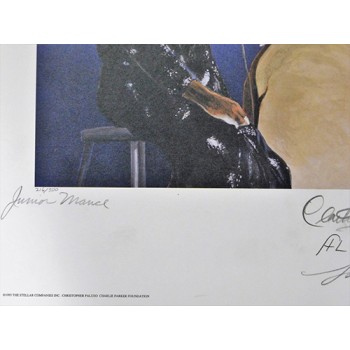Pearl Bailey Christopher Paluso Lithograph Signed by 5 Musicians JSA Authentic