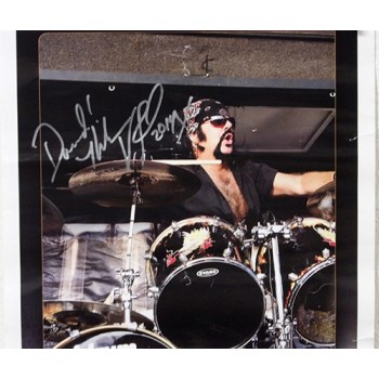 Vinnie Paul Hellyeah Drummer Signed 11x17 Promo Poster JSA Authenticated