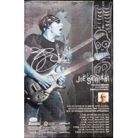 Joe Satriani Musician Signed 11x17 Concert Poster JSA Authenticated