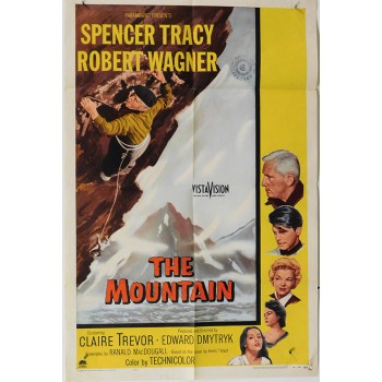 Robert Wagner The Mountain Signed 27x41 Original Folded Poster JSA Authenticated
