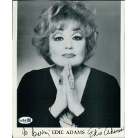 Edie Adams Actress Signed 8x9.75 Cut Cardstock Promo Photo JSA Authenticated Edie Adams Actress Signed 8x9.75 Cut Cardstock Promo Photo JSA Authenticated