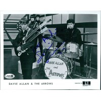 Davie Allan Musician Signed 8x10 Glossy Promo Photo JSA Authenticated