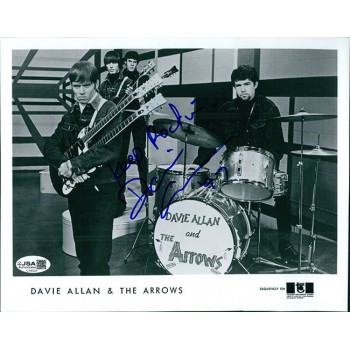 Davie Allan Musician Signed 8x10 Glossy Promo Photo JSA Authenticated