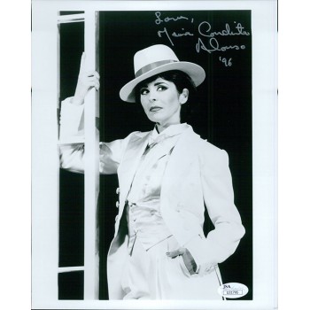 Maria Conchita Alonso Actress Signed 8x10 Matte Photo JSA Authenticated