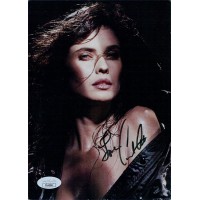 Carol Alt Actress Model Signed 6x8 Cardstock Photo JSA Authenticated