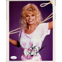 Loni Anderson Actress Signed 8x10 Glossy Photo JSA Authenticated