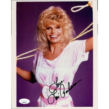 Loni Anderson Actress Signed 8x10 Glossy Photo JSA Authenticated