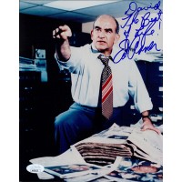 Ed Asner The Mary Tyler Moore Show Signed 8x10 Photo JSA Authenticated