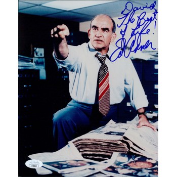 Ed Asner The Mary Tyler Moore Show Signed 8x10 Photo JSA Authenticated