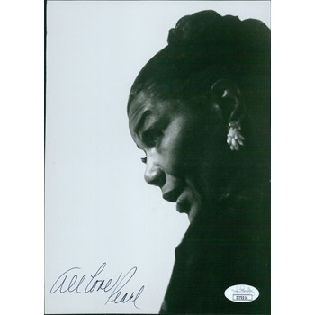 Pearl Bailey Actress Singer Signed 6.5x9 Glossy Photo JSA Authenticated