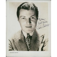 Charlie Barnet Big Band Musician Signed 8x10 Vintage Photo JSA Authenticated
