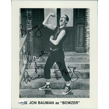 Jon Bauman Bowzer Signed 8x10 Cardstock Promo Photo JSA Authenticated Jon Bauman Bowzer Signed 8x10 Cardstock Promo Photo JSA Authenticated