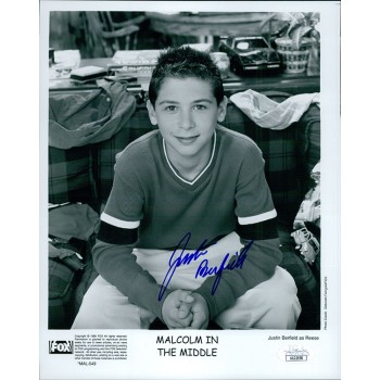 Justin Berfield Malcolm In The Middle Signed 8x10 Glossy Photo JSA Authenticated