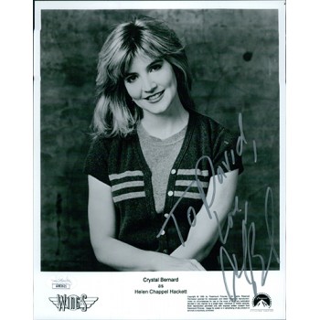 Crystal Bernard Wings Actress Signed 8x10 Glossy Promo Photo JSA Authenticated