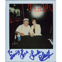 Linda Blair Actress Signed 3.5x4.25 Poloroid Photo JSA Authentic Personalized