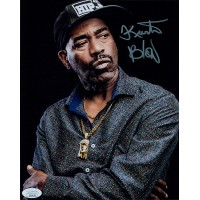 Kurtis Blow Rapper Signed 8x10 Matte Photo JSA Authenticated