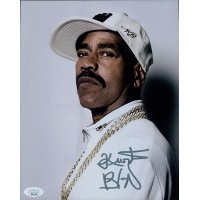 Kurtis Blow Rapper Signed 8x10 Matte Photo JSA Authenticated