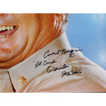 Ernest Borgnine McHale's Navy Signed 16x20 Matte Photo JSA Authenticated