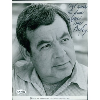 Tom Bosley Actor Signed 7.5x10 Cut Glossy Promo Photo JSA Authenticated Tom Bosley Actor Signed 7.5x10 Cut Glossy Promo Photo JSA Authenticated