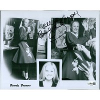 Beverly Bremers Singer Signed 8x10 Glossy Promo Photo JSA Authentic Creased