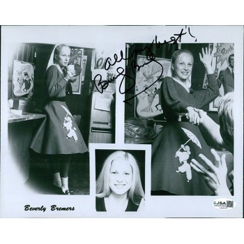 Beverly Bremers Singer Signed 8x10 Glossy Promo Photo JSA Authentic Creased