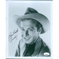 Rand Brooks Actor Signed 8x10 Glossy Photo JSA Authenticated