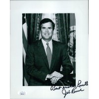 Jeb Bush Governor of Florida Signed 8x10 Matte Photo JSA Authenticated