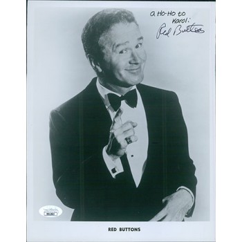 Red Buttons Actor Signed 8x10 Glossy Photo JSA Authenticated