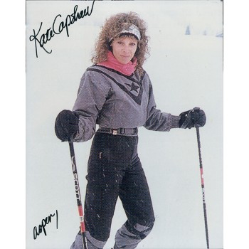 Kate Capshaw Actress Signed 8x10 Glossy Photo JSA Authenticated