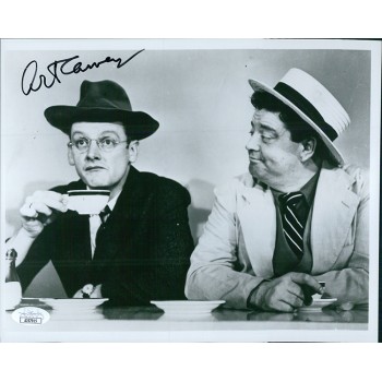 Art Carney The Honeymooners Actor Signed 8x10 Glossy Photo JSA Authenticated