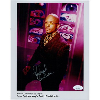 Richard Chevolleau Earth: Final Conflict Signed 8x10 Glossy Photo JSA Authentic