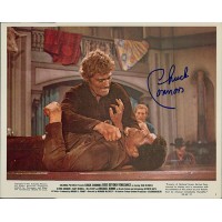Chuck Connors Ride Beyond Vengeance Signed 8x10 Cardstock Photo JSA Authentic