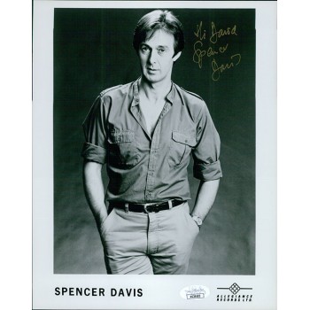Spencer Davis Musician Singer Signed 8x10 Glossy Promo Photo JSA Authenticated
