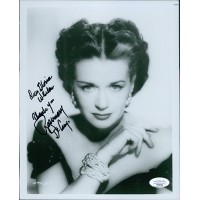 Rosemary DeCamp Actress Signed 8x10 Glossy Photo JSA Authenticated