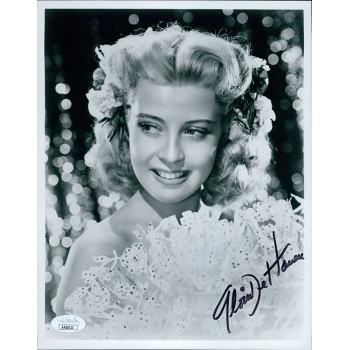 Gloria DeHaven Actress Signed 8x10 Glossy Photo JSA Authenticated