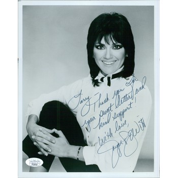 Joyce DeWitt Actress Signed 8x10 Glossy Photo JSA Authenticated